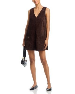 Frame The Suede Safari Tent Dress