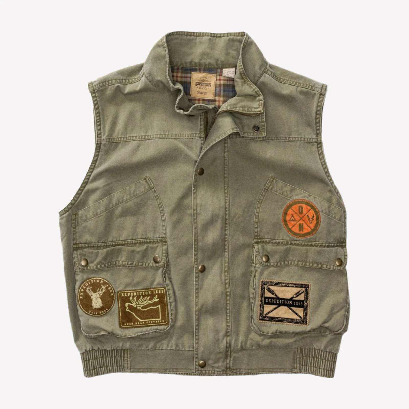 Duck Head Expedition Patch Vest L - Duck Head Vintage