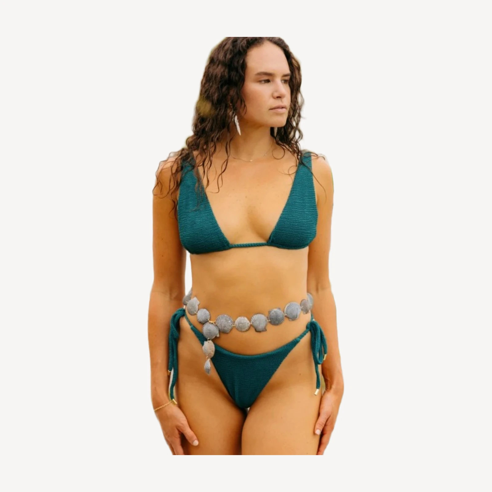 Scallop Belly Chain Belt