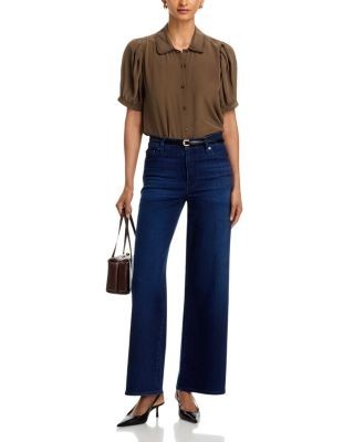Frame The Silk Prim Blouse