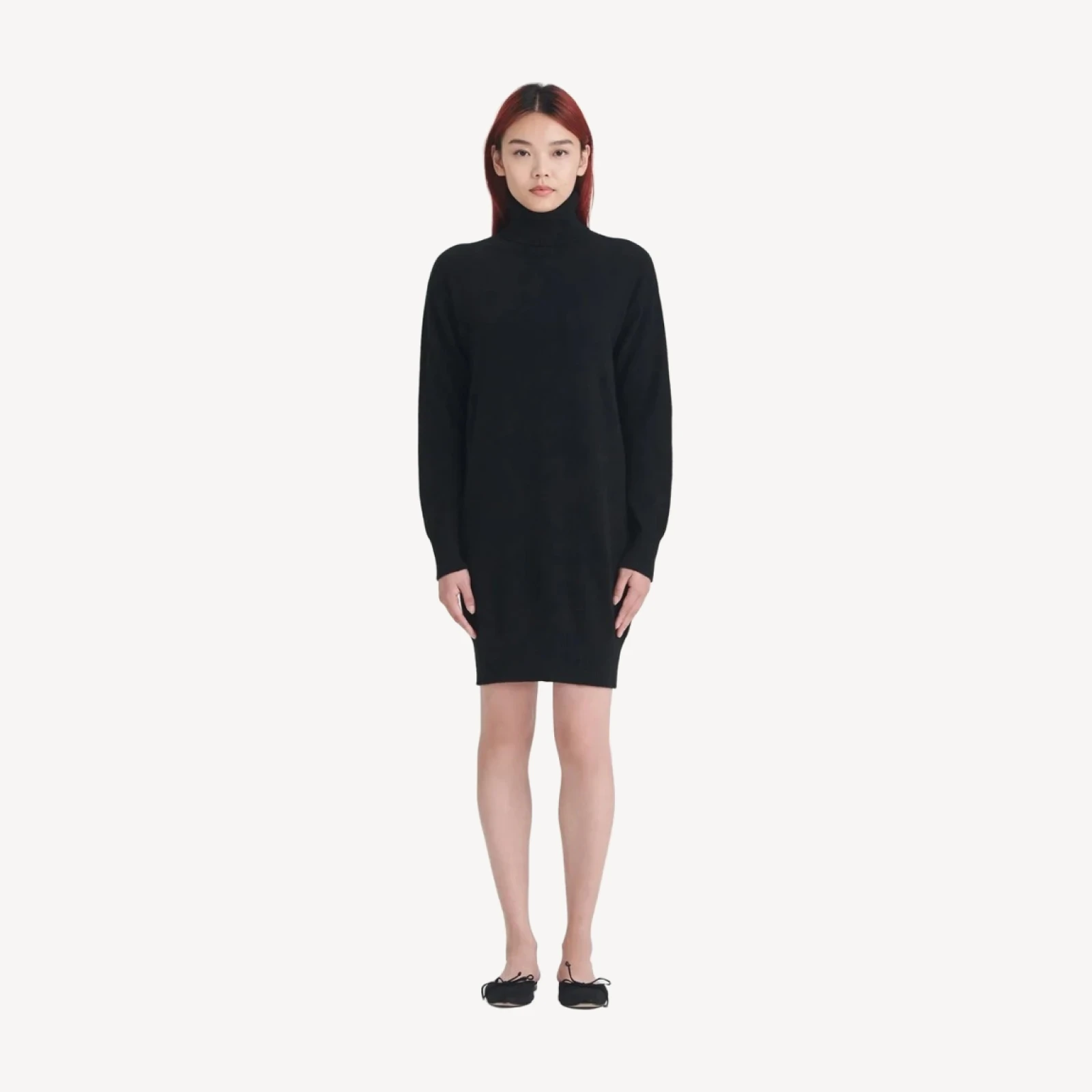 Signature Cashmere Turtleneck Dress