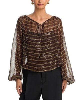 Frame The Balloon Blouse