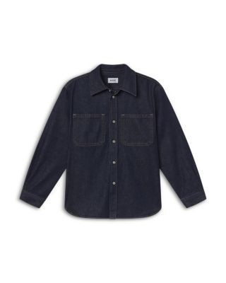 Agolde Craven Cotton Denim Pocket Shirt