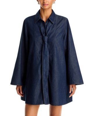 Frame The Denim Tuxedo Dress