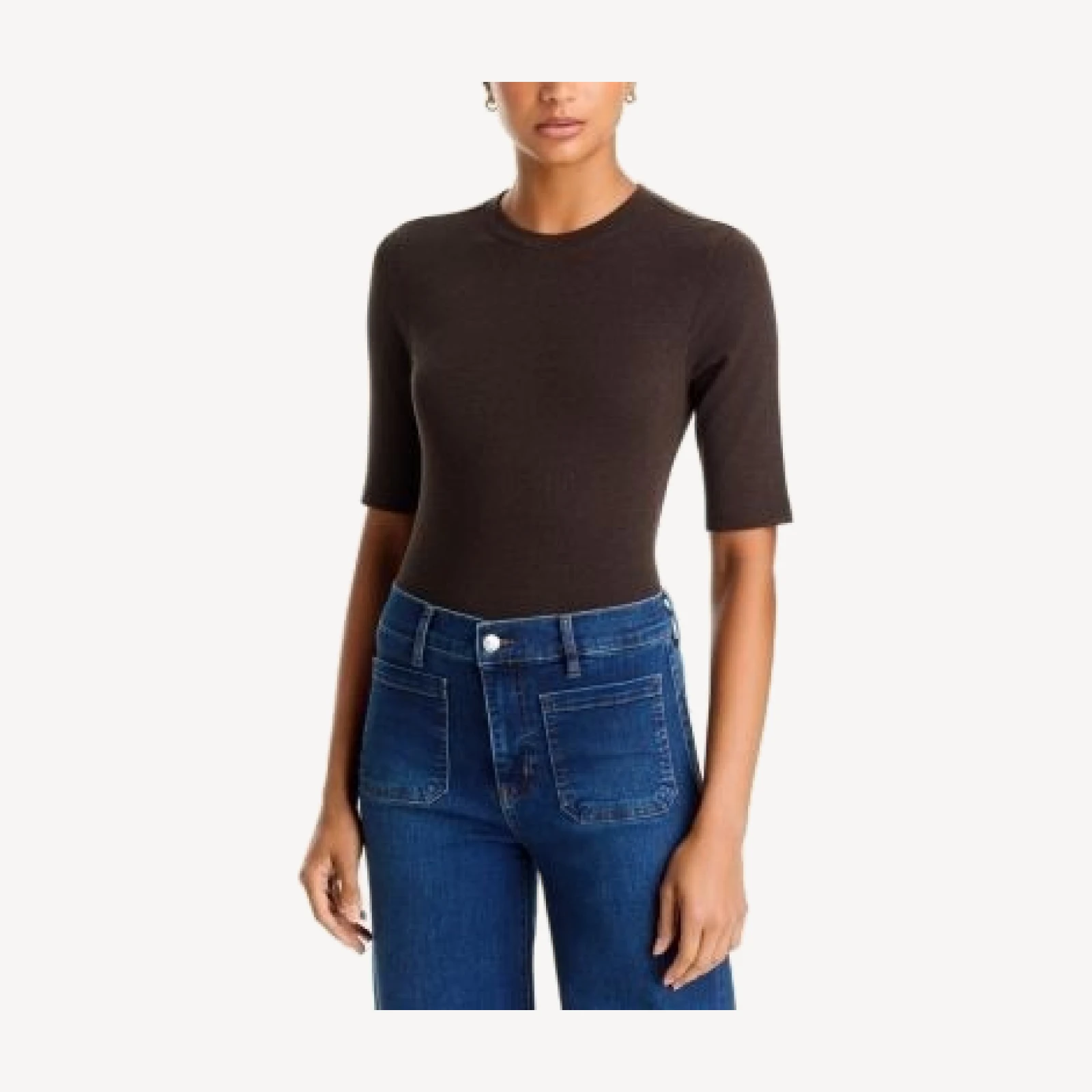 Frame The Rib Crewneck Tee