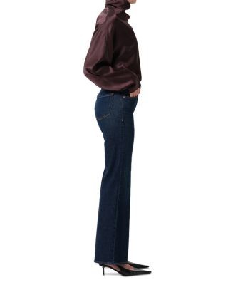 Citizens of Humanity Kimberly 70s Cotton Stretch High Rise Flare Leg Jeans in Dark Indigo