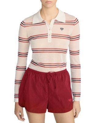 Frame The Tennis Long Sleeve Polo