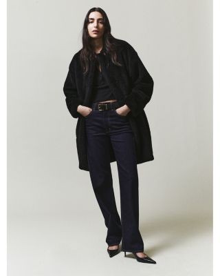 Citizens of Humanity Palma High Rise Straight Jeans in Inky Rinse