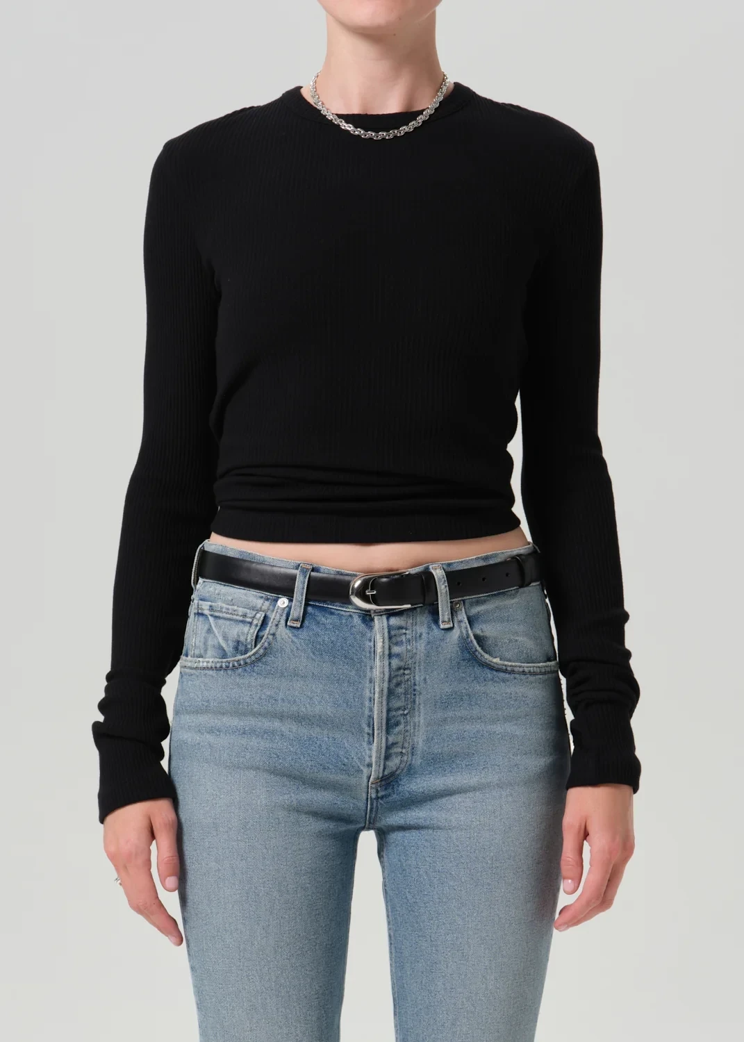 Bina Crewneck in Black