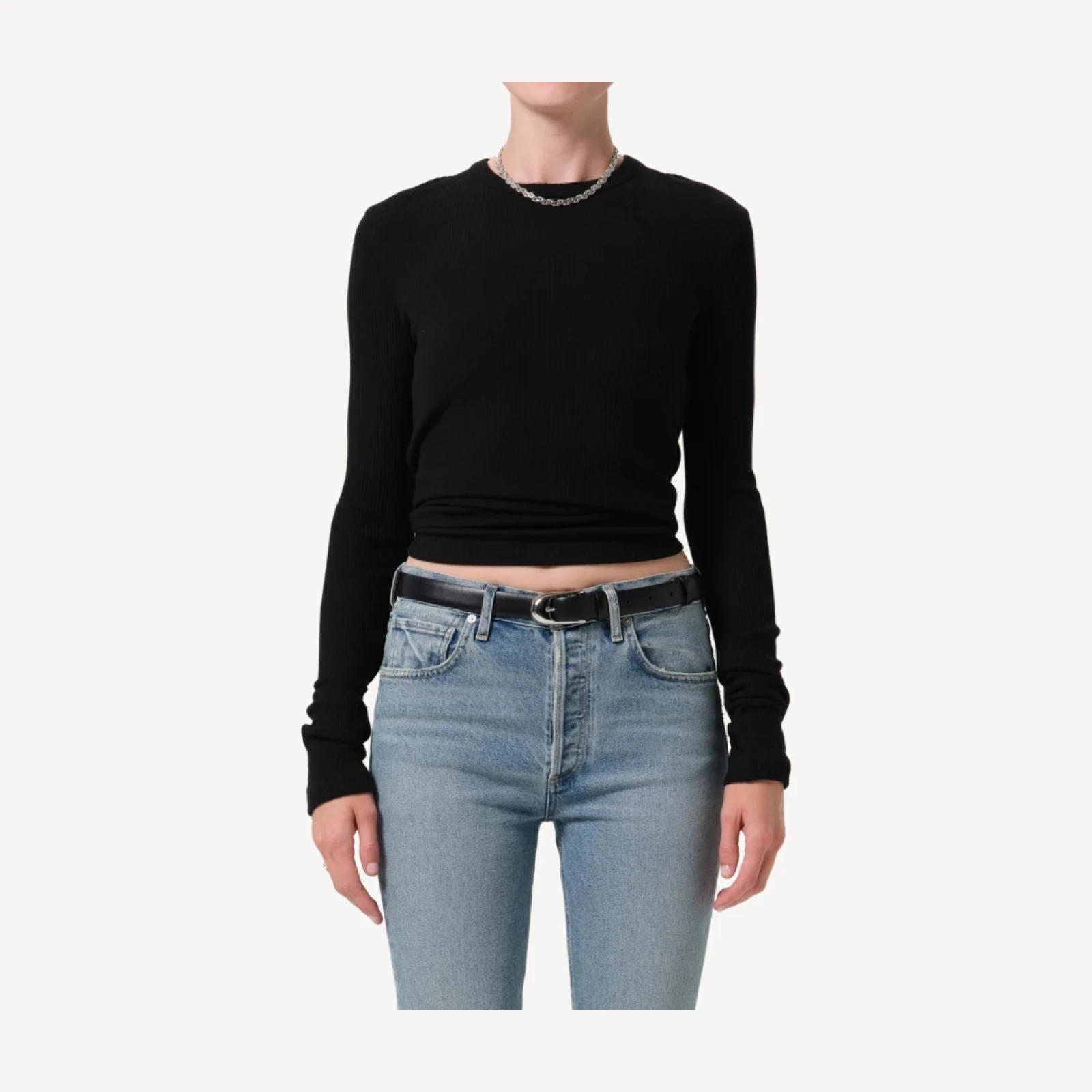 Bina Crewneck in Black