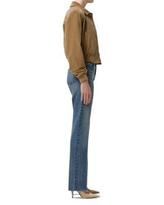 Citizens of Humanity 90s French High Rise Straight Jeans in Dirty Martini