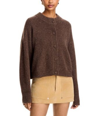 Frame The Wool & Cashmere Fleck Cardigan