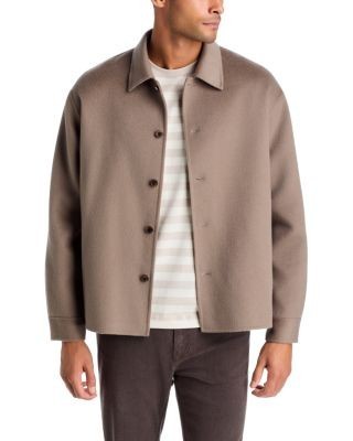 Frame Double Face Shirt Jacket