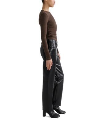 Agolde Lana High Rise Straight Jeans in Detox