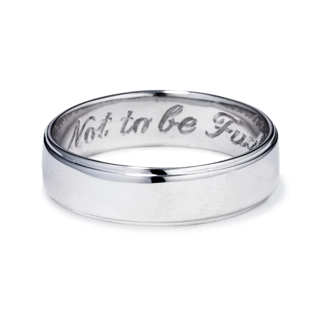 Not To Be... Band - 14k Gold, 6mm