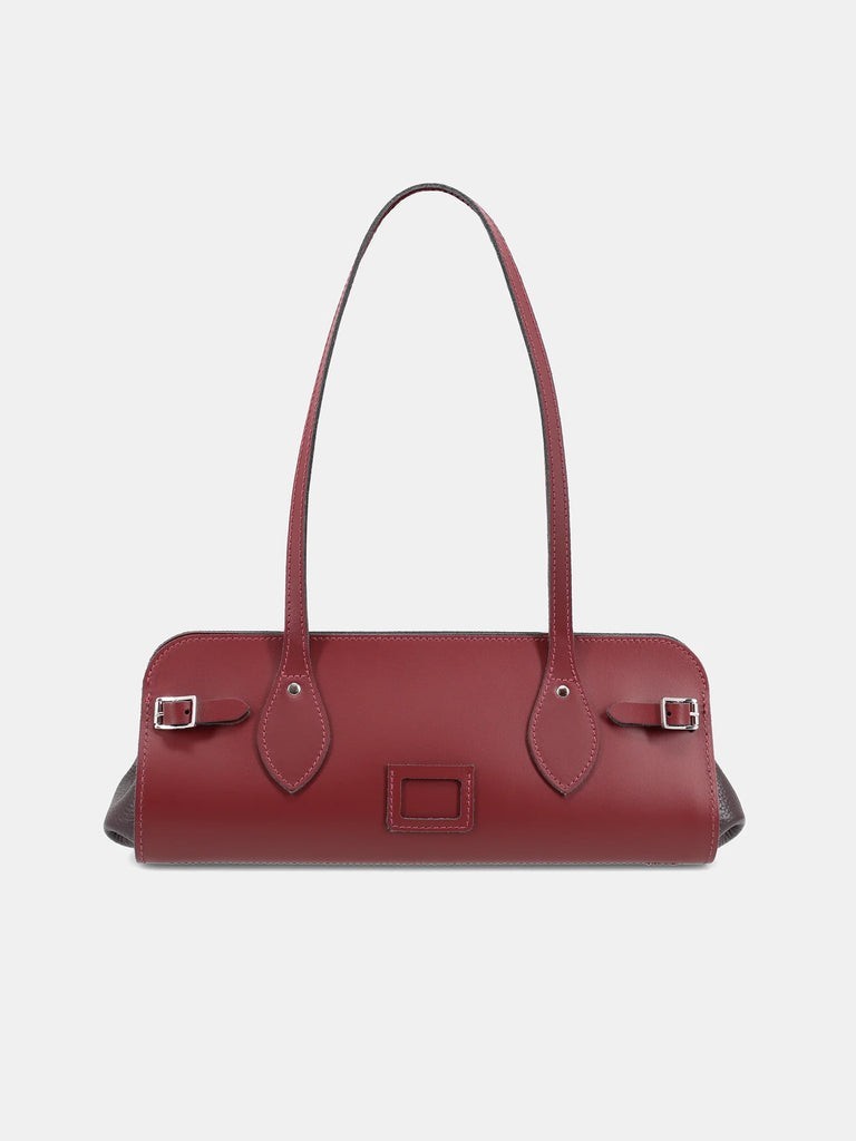 East West Shoulder Bag - Oxblood