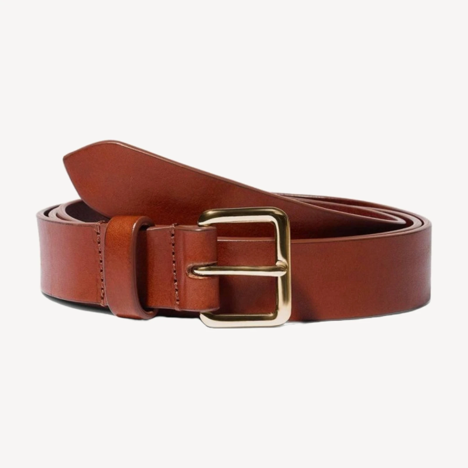 Yoyo Belt in Chestnut with Gold Buckle — Exclusive