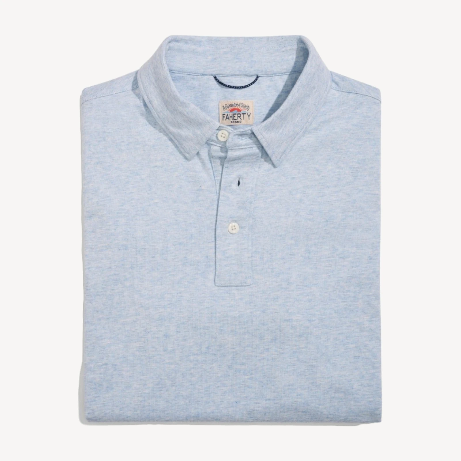 Short-Sleeve Movement Polo - Cardiff Blue Heather