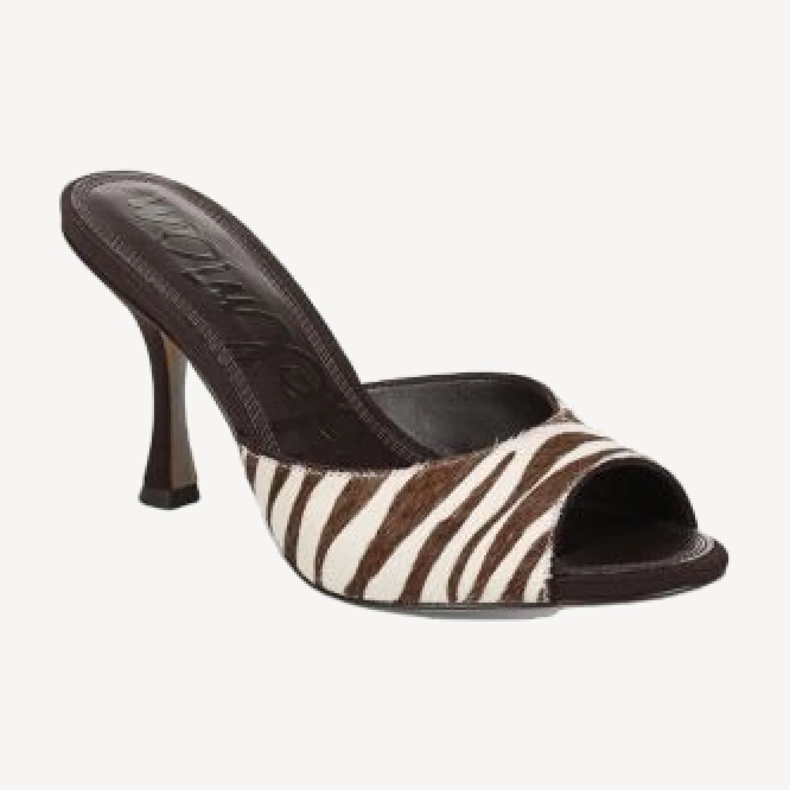 Sam Edelman Women's Jeanie Calf Hair Mule Sandals