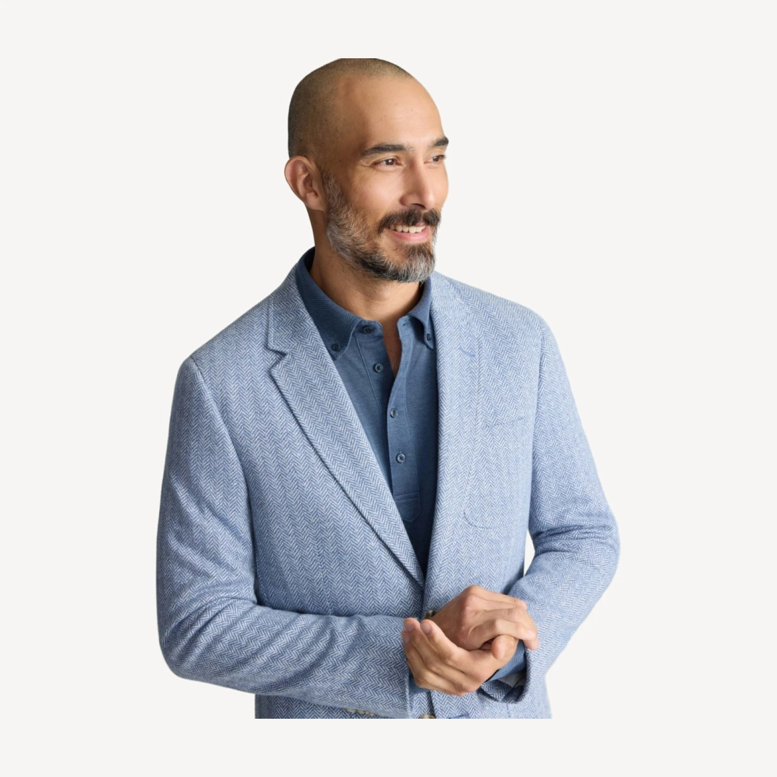 Italian Cotton-Linen Knit Holstein Sport Coat
