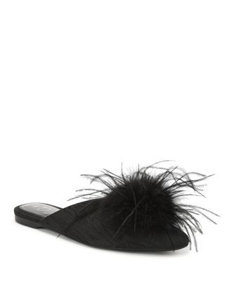 Sam Edelman Women's Khai Feather Mules
