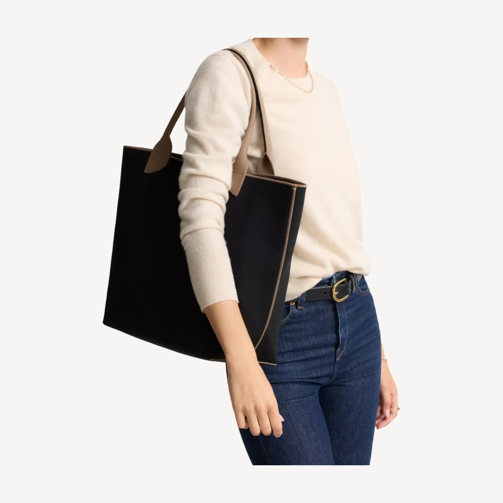 The Lightweight Tote - Black Portobello
