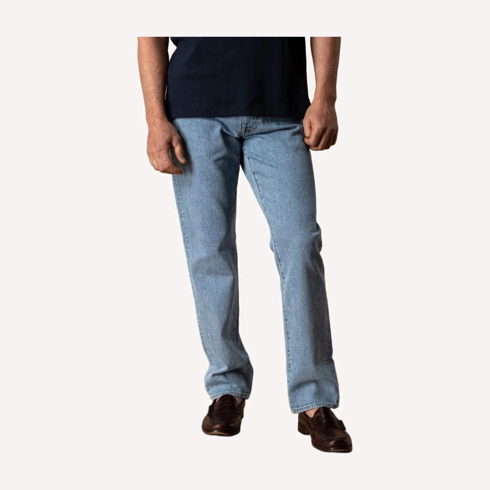 Classic Straight Denim - Light Wash