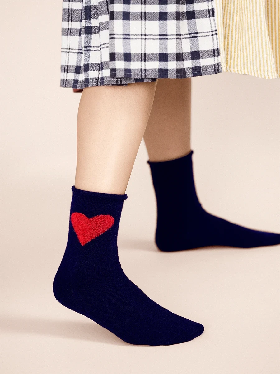 LOVE CASHMERE CREW SOCK