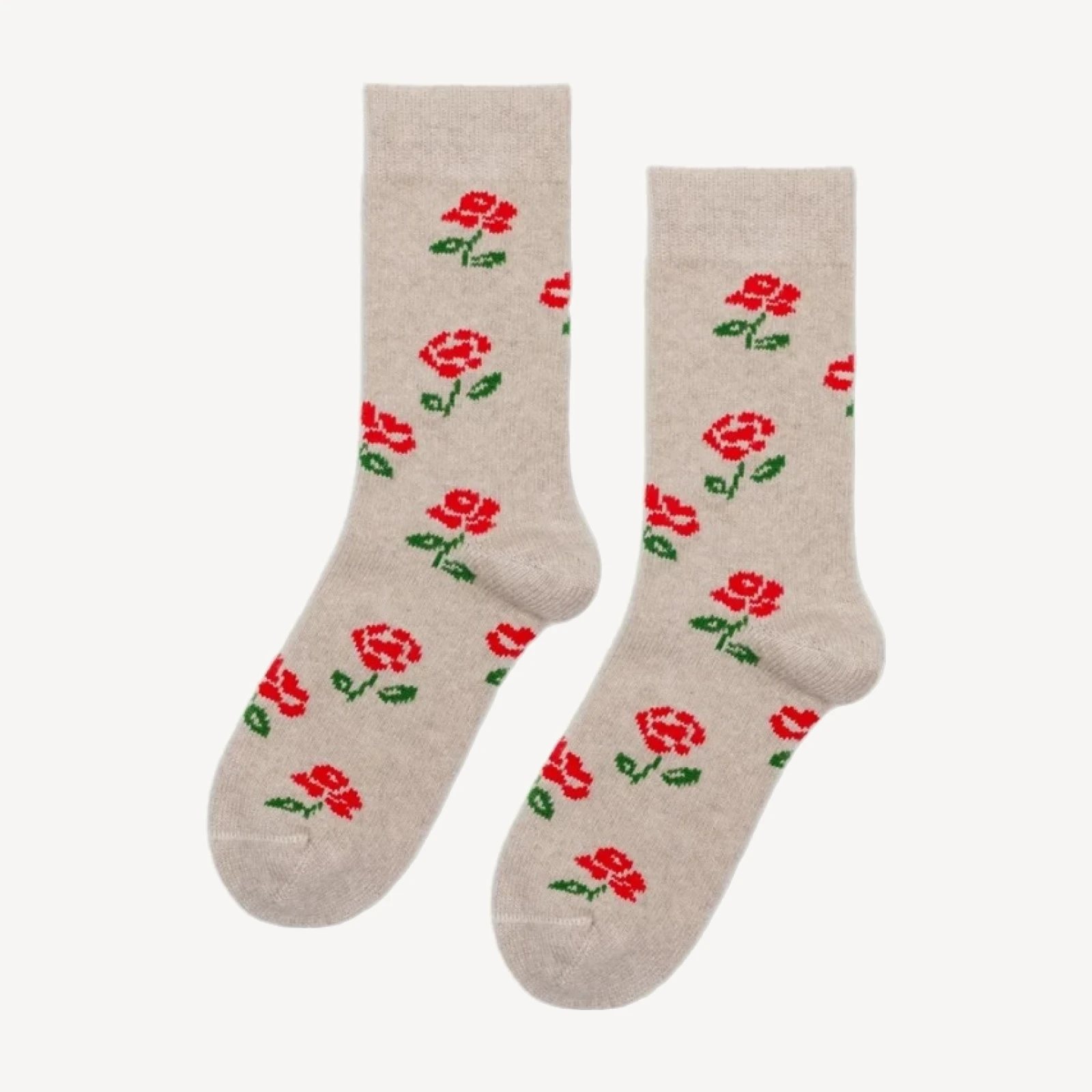 ROSE CASHMERE CREW