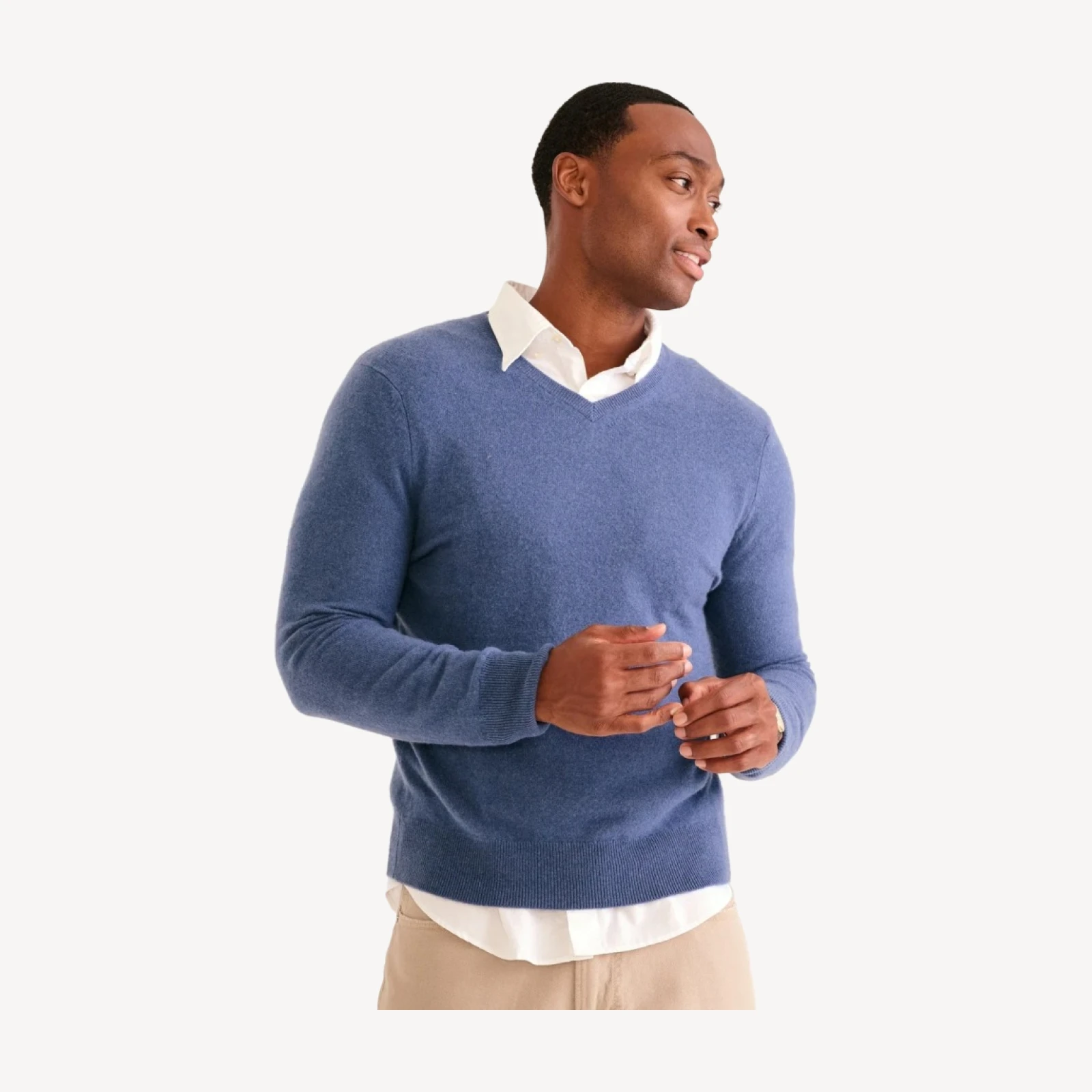 The Original Cashmere V-Neck Sweater Men's