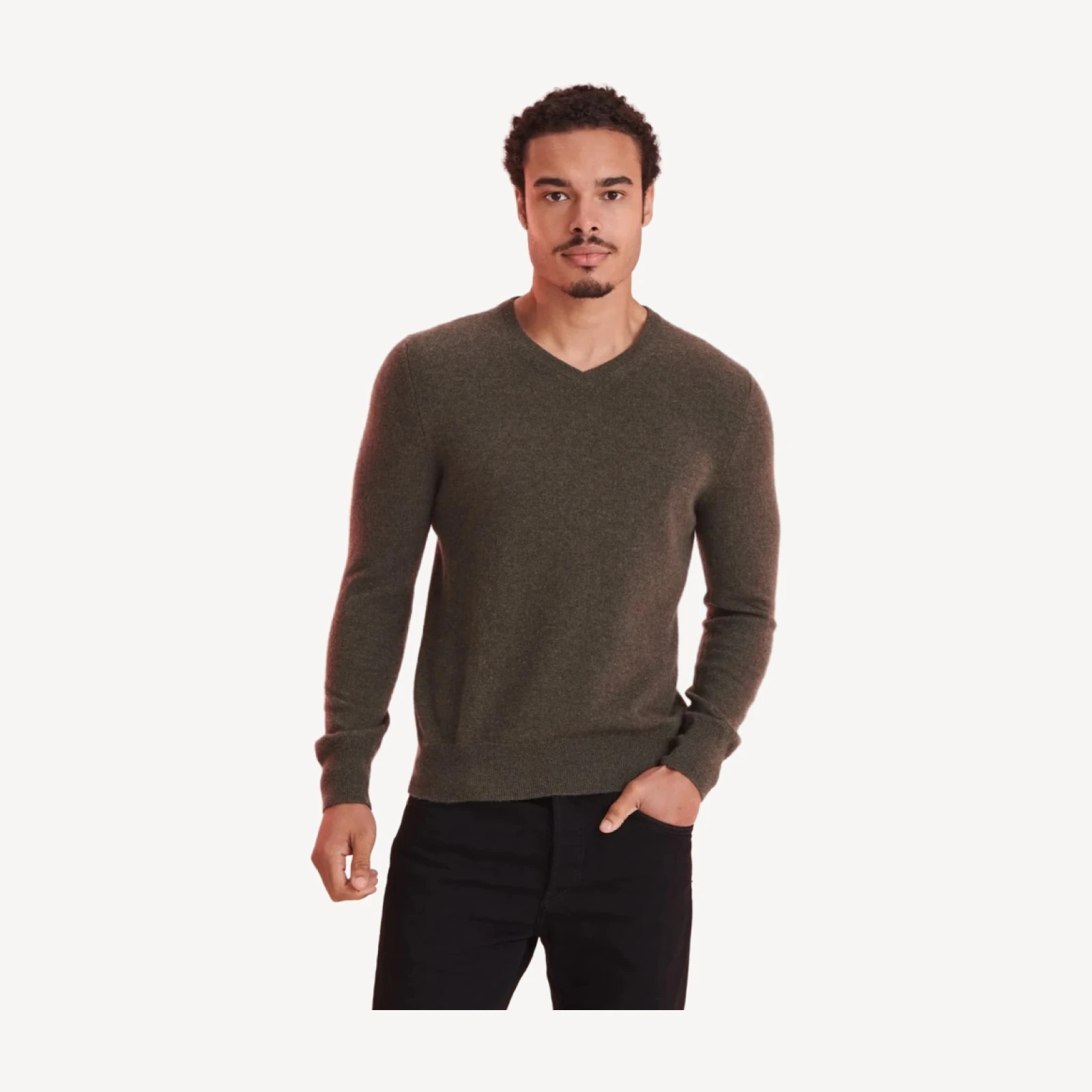 The Original Cashmere V-Neck Sweater Men's