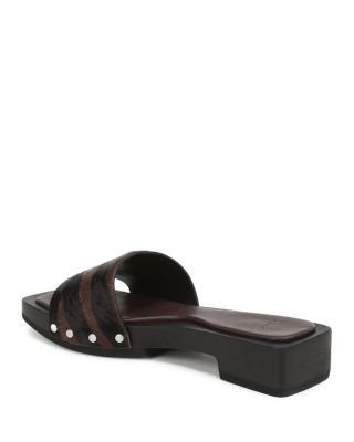 Vince Women's Barbara Calf Hair Slides
