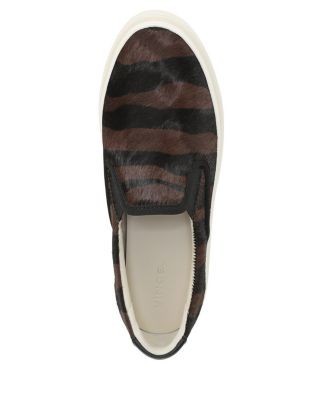 Vince Women's Blair Calf Hair Slip On Sneakers