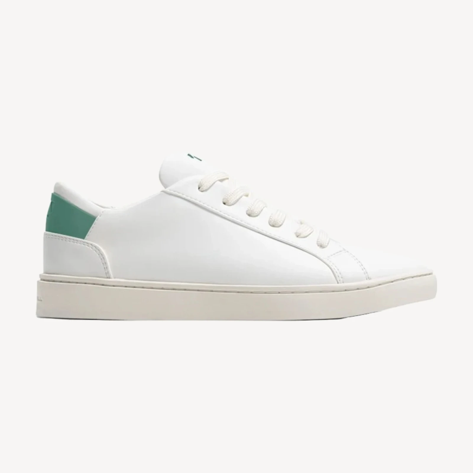 Men's Lace Up | White-Emerald