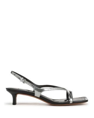 Vince Women's Posie Slingback Kitten Heel Sandals