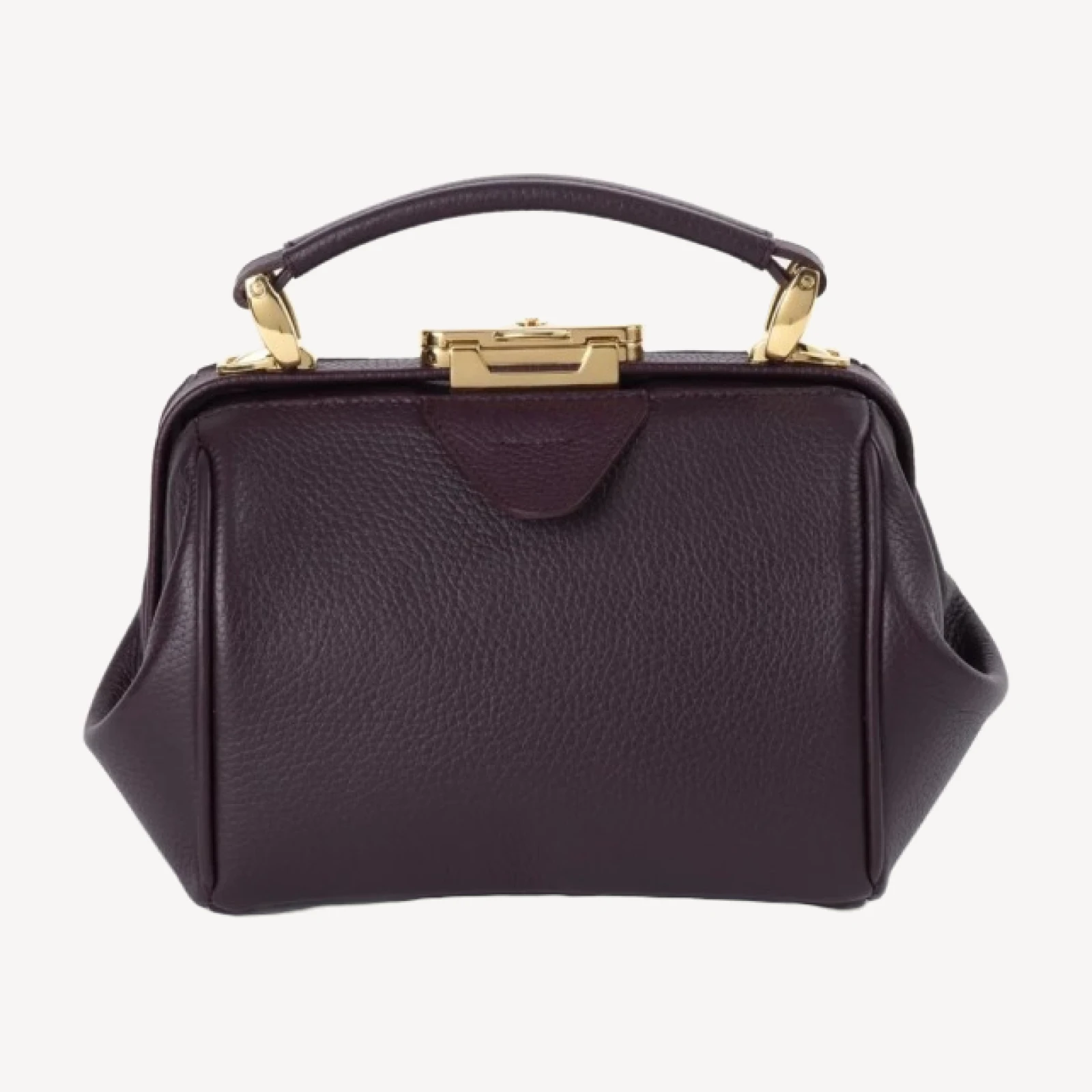 The Mini Sophie - Bordeaux Calf Grain