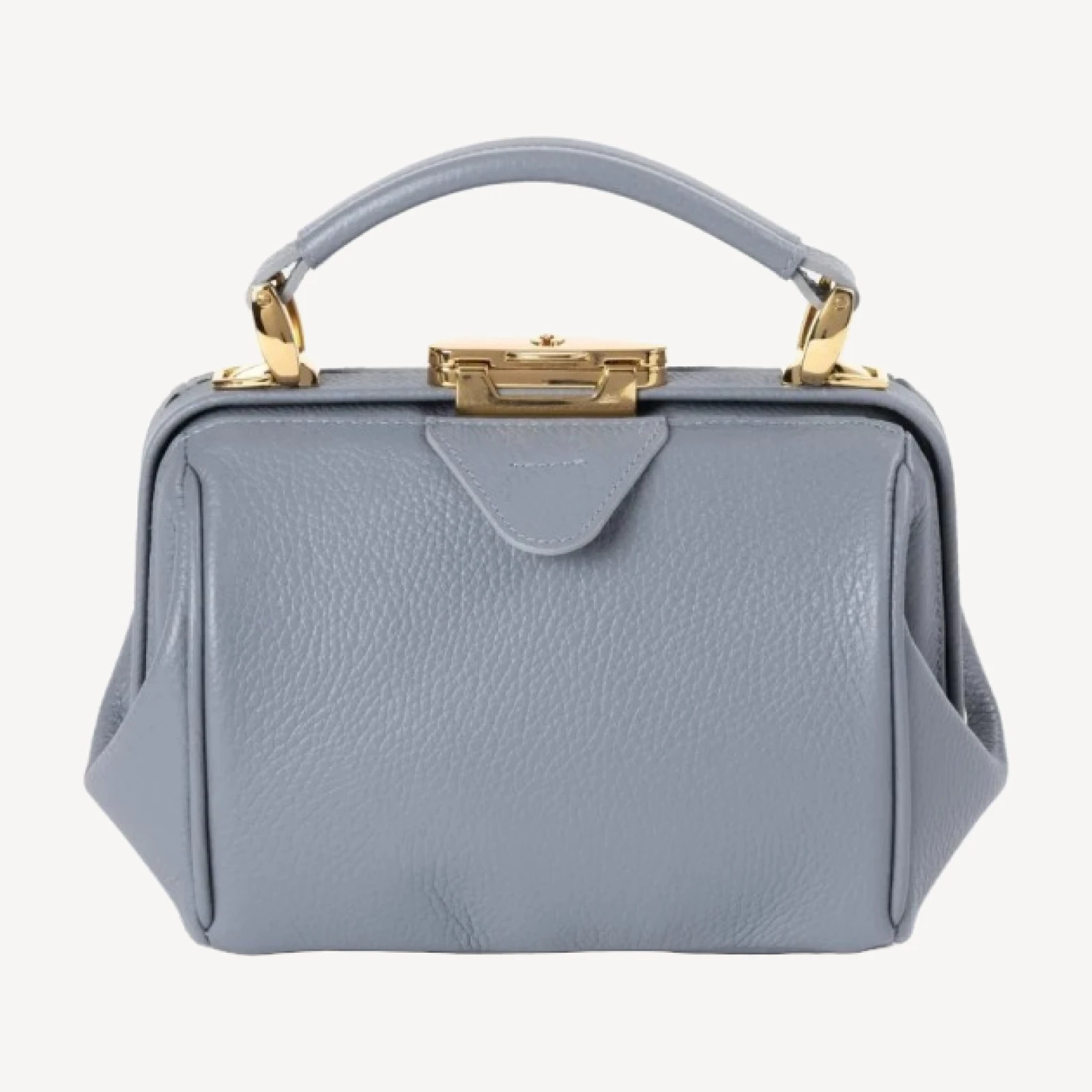 The Mini Sophie - French Grey Calf Grain