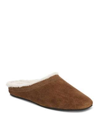 Veronica Beard Women's Narcisa Shearling Mule Flats