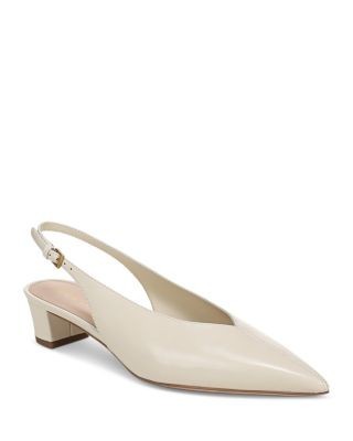 Veronica Beard Women's Pamela Leather Slingback Pumps