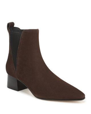 Veronica Beard Women's Astra Leather Chelsea Ankle Boots