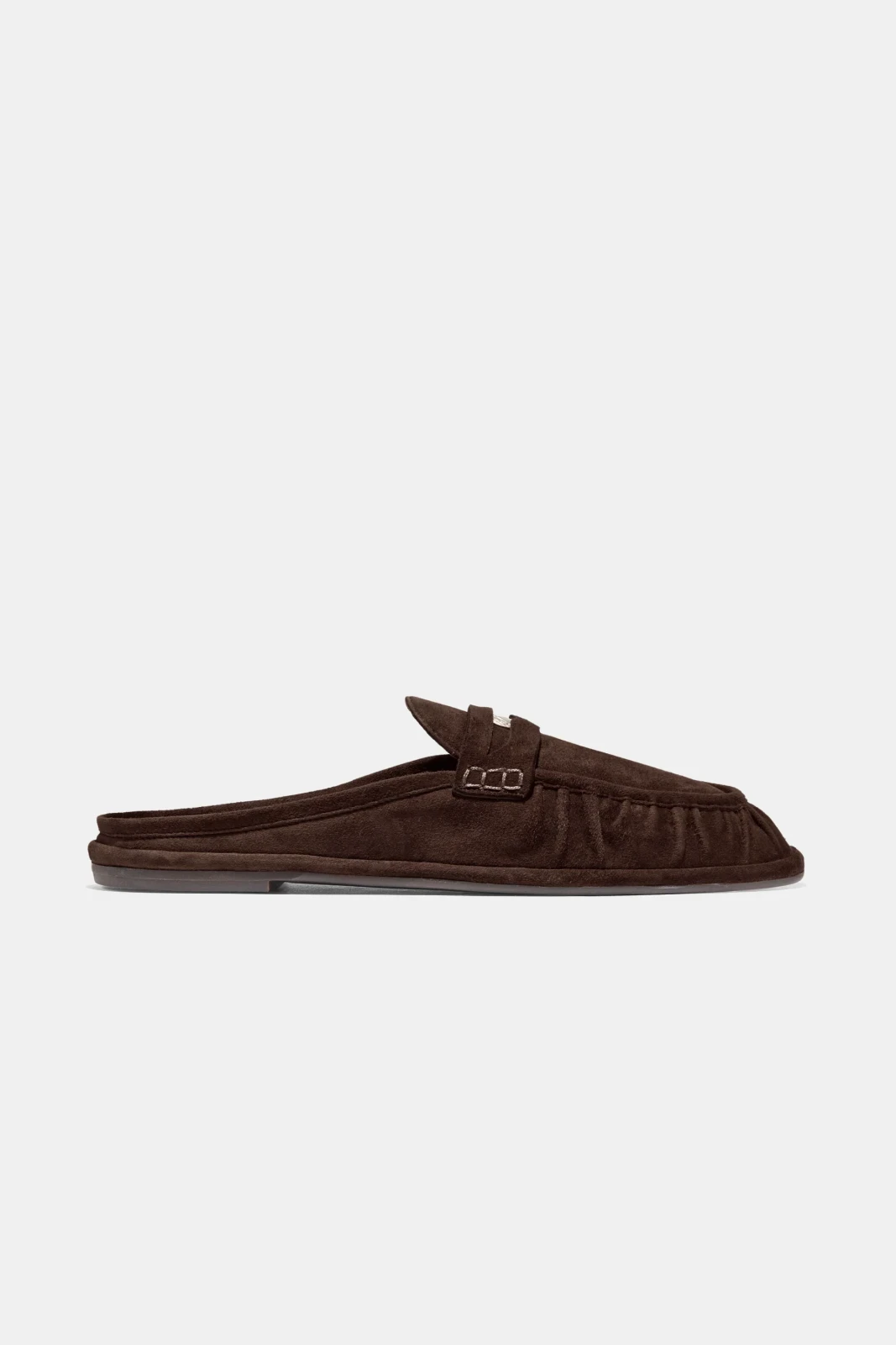 Monceaux Mule in Espresso Suede