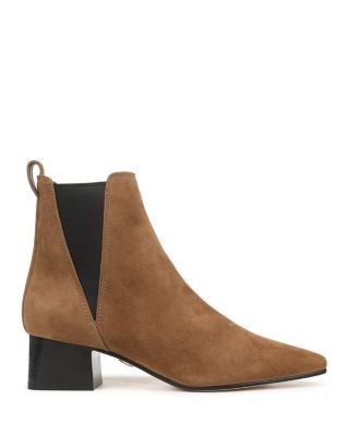 Veronica Beard Women's Astra Leather Chelsea Ankle Boots