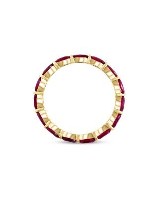 Bloomingdale's Fine Collection Ruby Eternity Band in 14K Yellow Gold