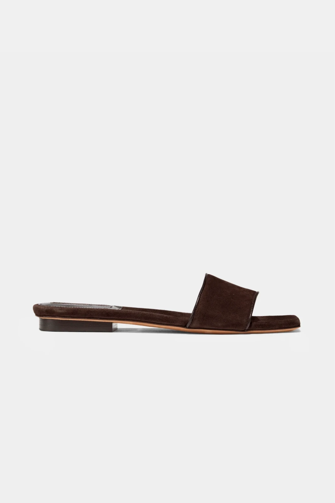 Domani in Espresso Suede