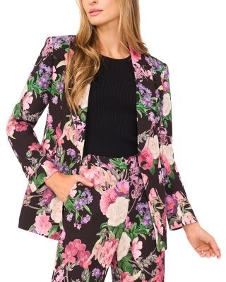 Ted Baker Arden Floral Notch Collar Blazer