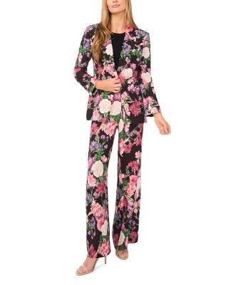 Ted Baker Arden Floral Notch Collar Blazer