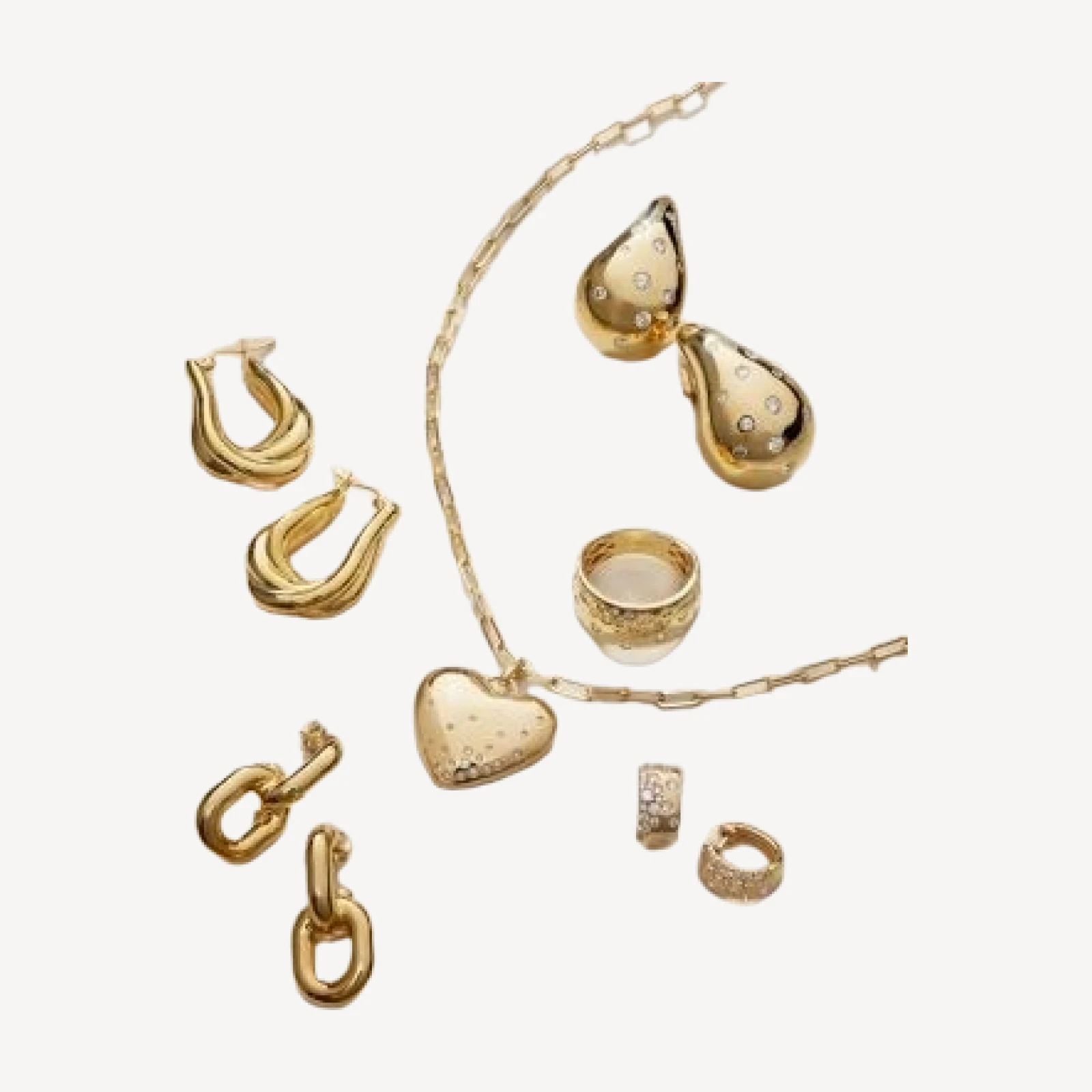 Bloomingdale's Fine Collection Polished Graduated Hoop Earrings in 14K Yellow Gold