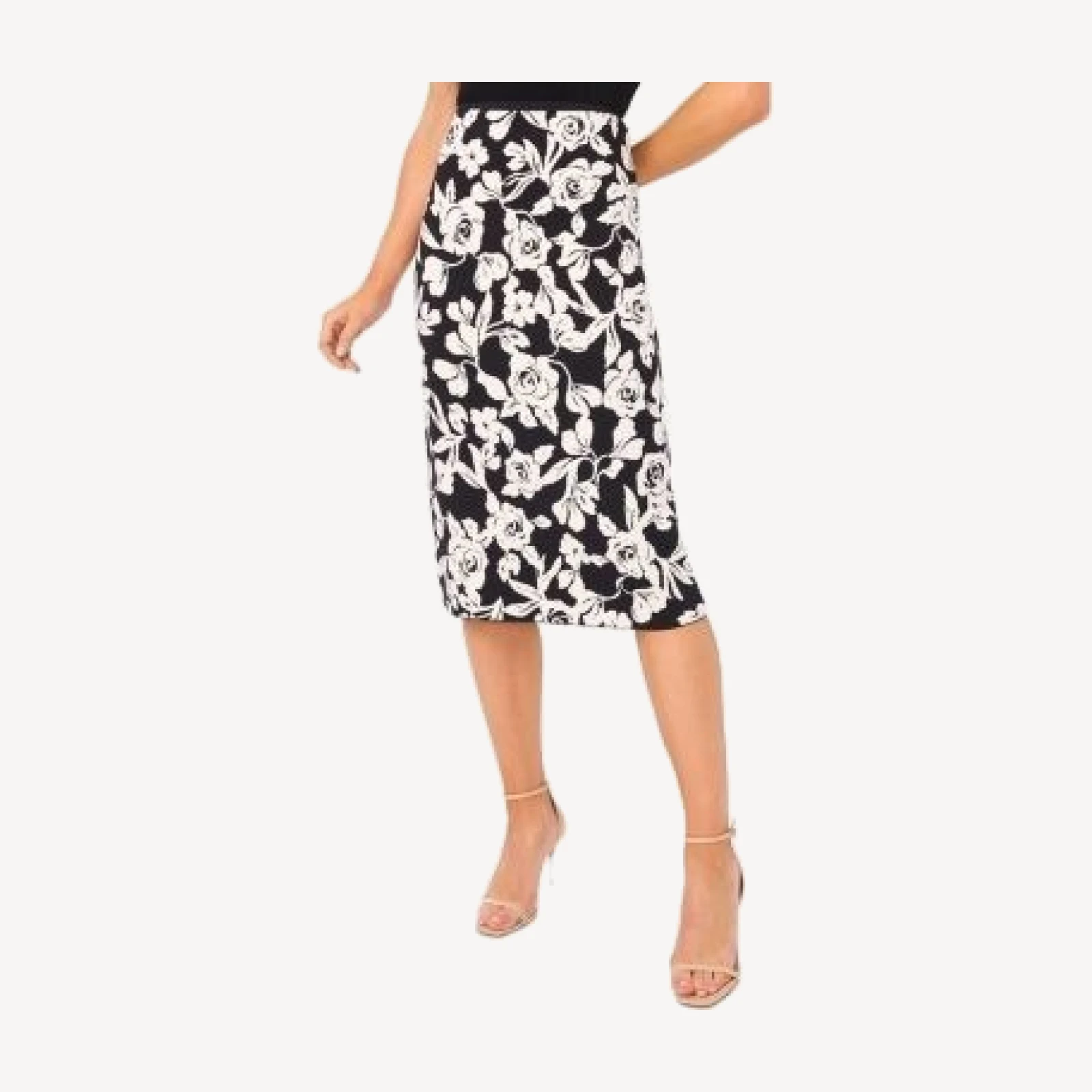 Ted Baker Toni Rose Jacquard Midi Skirt