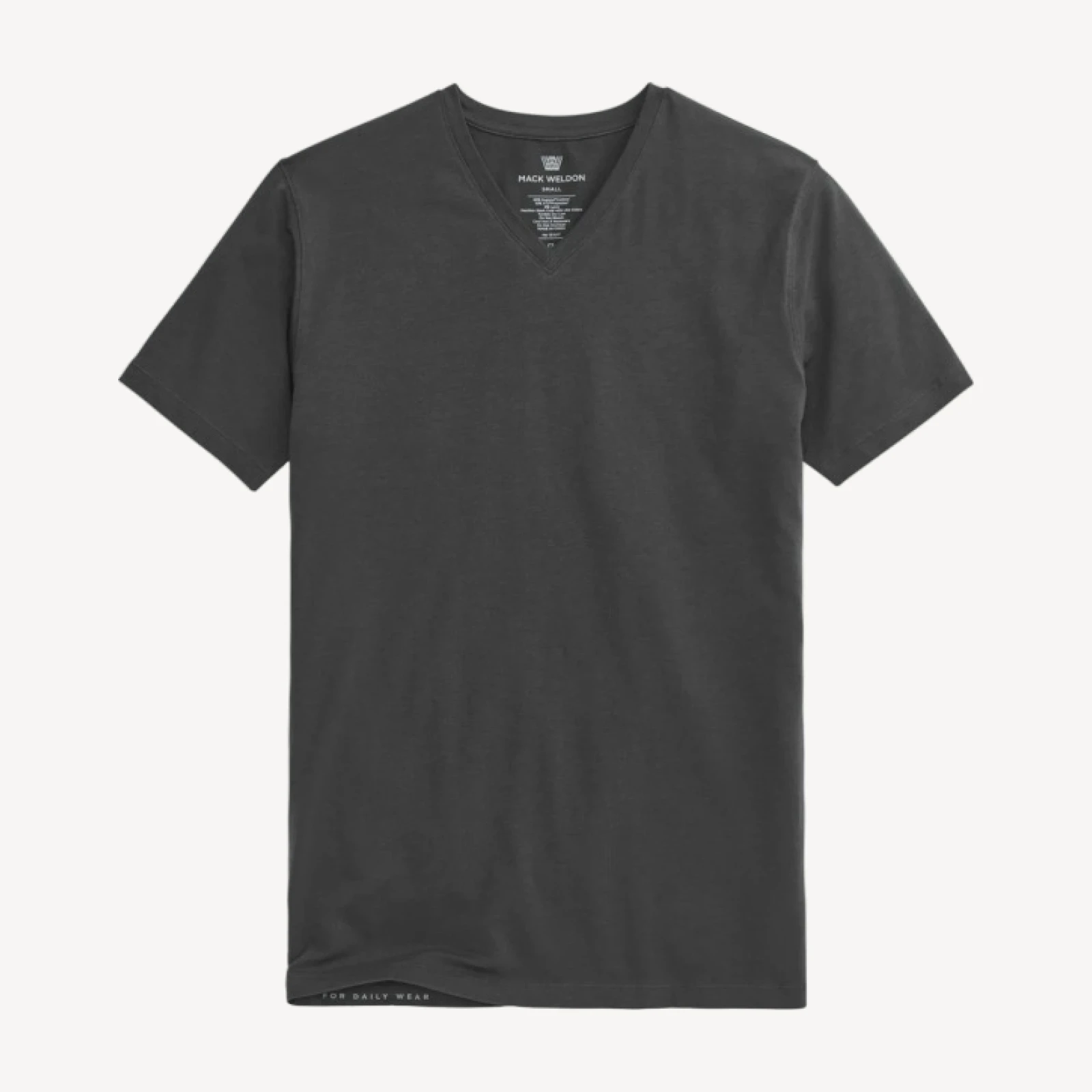 SILVER V-Neck T-Shirt