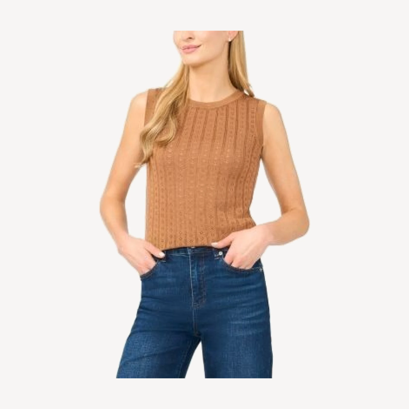 Ted Baker Shera Pointelle Stitch Tank